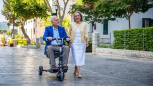 Mobility travel scooters for seniors and disabled